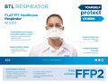 Respirátor lékařský C-FIT FFP2 (CE 1024)
